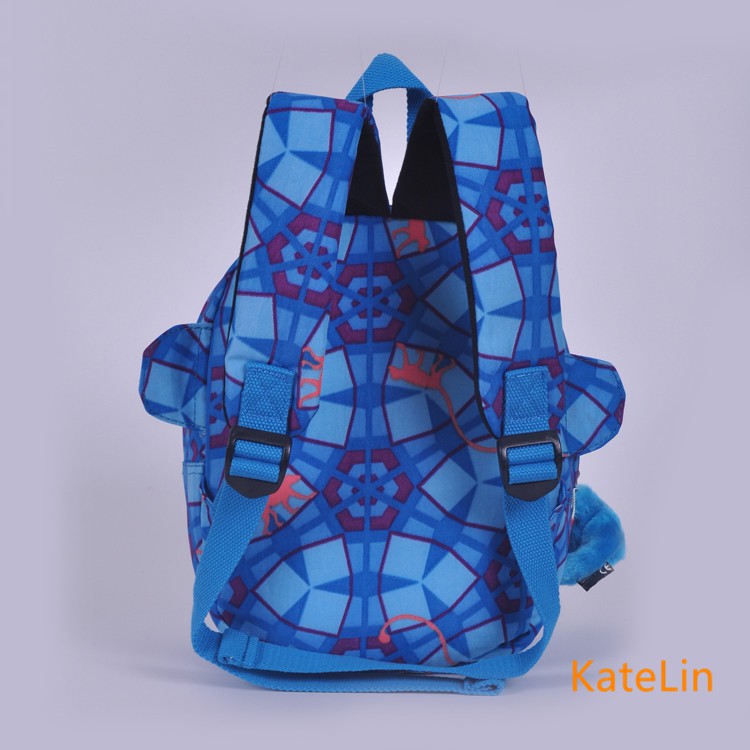 Kipling-k08568 Balo Đi Học Chất Liệu Nylon Dễ Thương Cho Bé