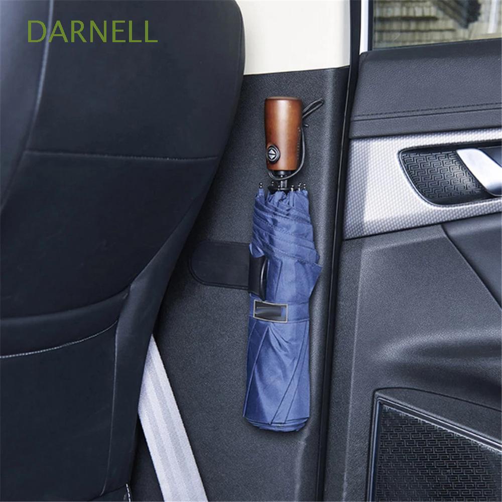 DARNELL Car accessories Umbrella Holder Clip Multifunctional Mounting Bracket Car Umbrella Hook Car Goods Interior Accessories Towel Hook Fashion Car Organizer Holder Black Car Trunk Hook/Multicolor