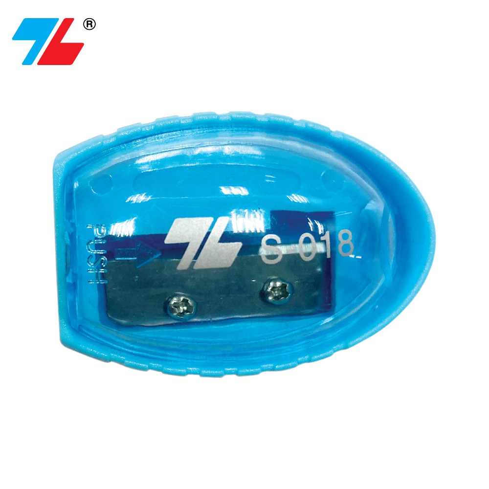 Chuốt bút chì, bút chì màu, sáp nhựa Thiên Long Điểm 10 S-018 hình phi thuyền tiện dụng và nhỏ gọn - Giao màu ngẫu nhiên