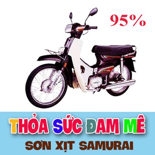Combo sơn Samurai màu tím Dream .