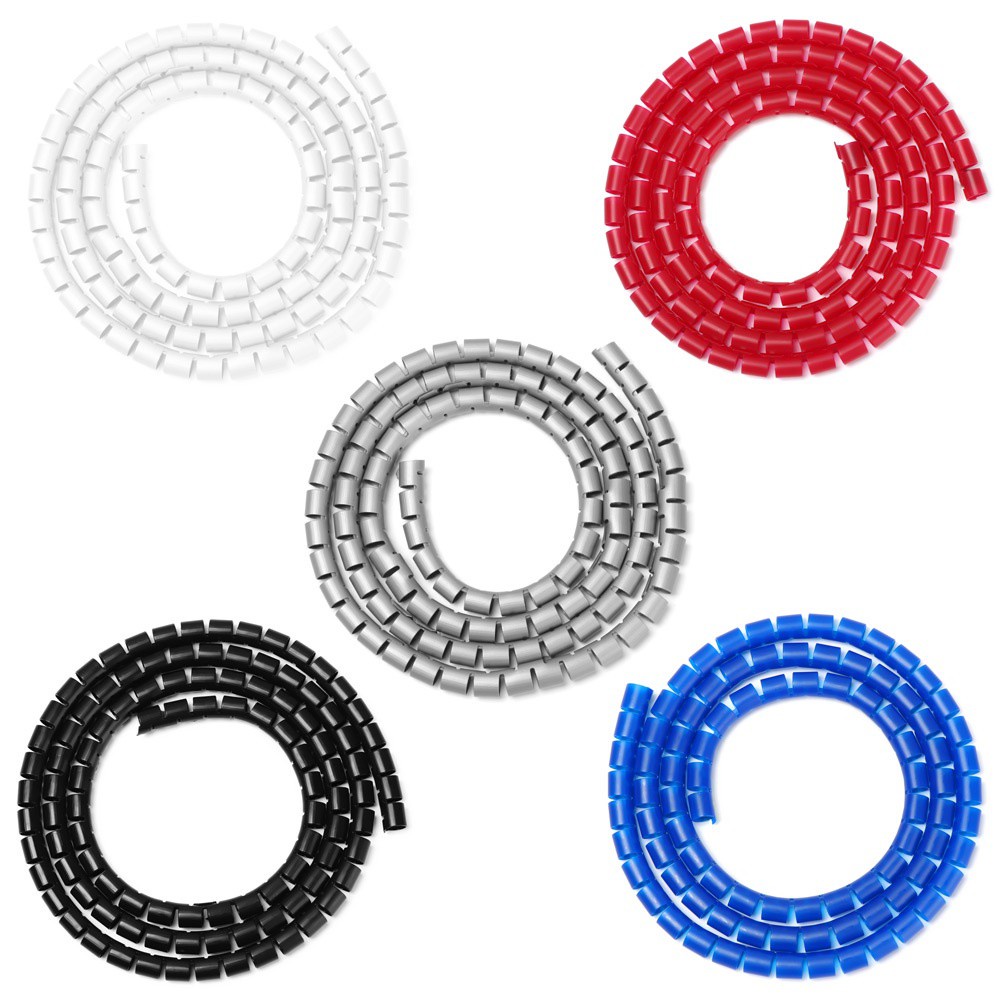 Daphne Ống Bọc Bảo Vệ Dây Cáp Dạng Xoắn Ốc Nhiều Màu Tiện Dụng