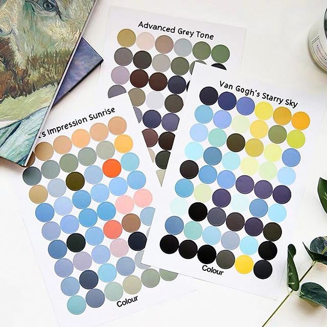 Set Sticker Hình Tròn