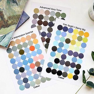 Set Sticker Hình Tròn