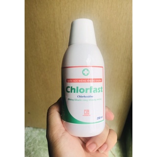 CHLORFAST NƯỚC SÚC MIỆNG KHÁNG KHUẨN 250ml