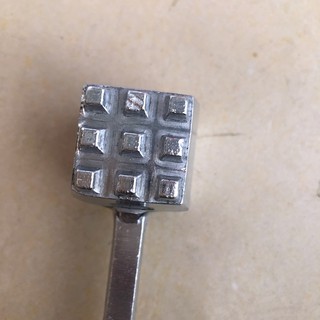 búa đập thịt làm mềm thịt 2 mặt size nhỏ