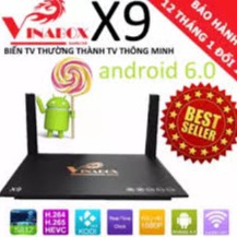 Vinabox X9 tiviBox 2018 Ram 2GB/Android 6.0 - CHÍNH HÃNG