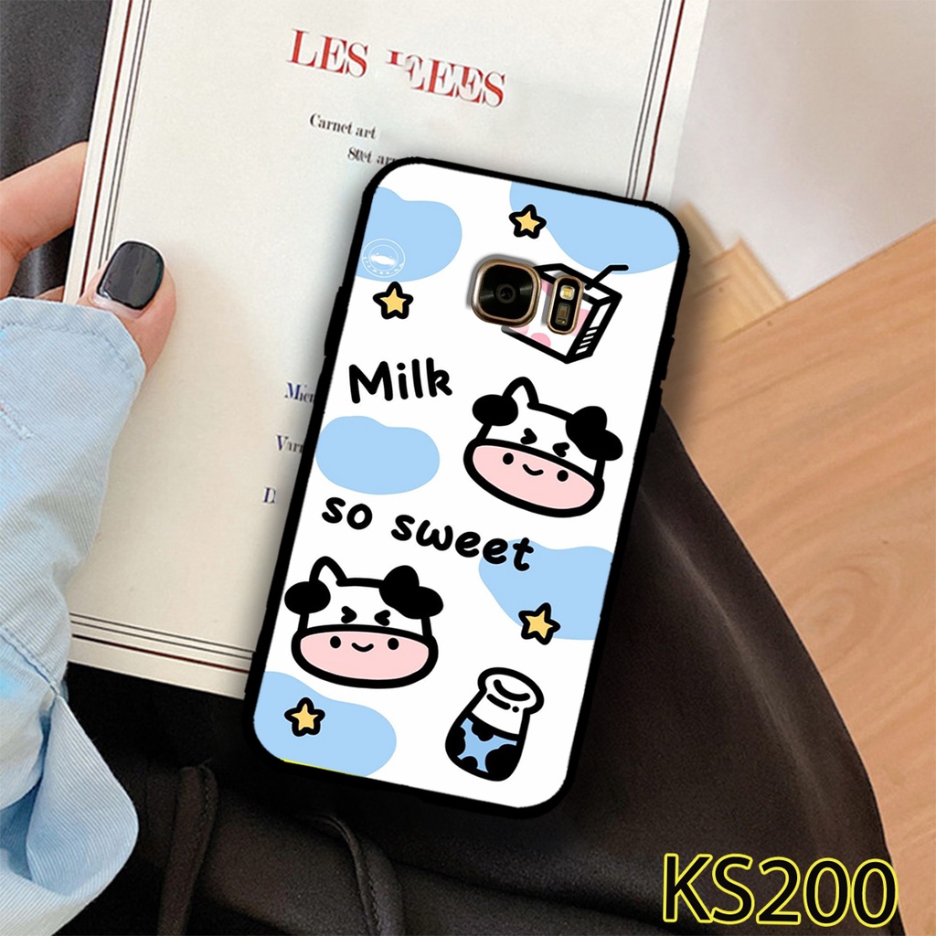 [HOT] Ốp lưng Samsung S6/S6 EDGE/S7/S7 EDGE in hình bò sữa siêu đẹp, độc, lạ_KINGSTORE.HN_Ốp SS S6/S6 EDGE/S7/S7 Edge
