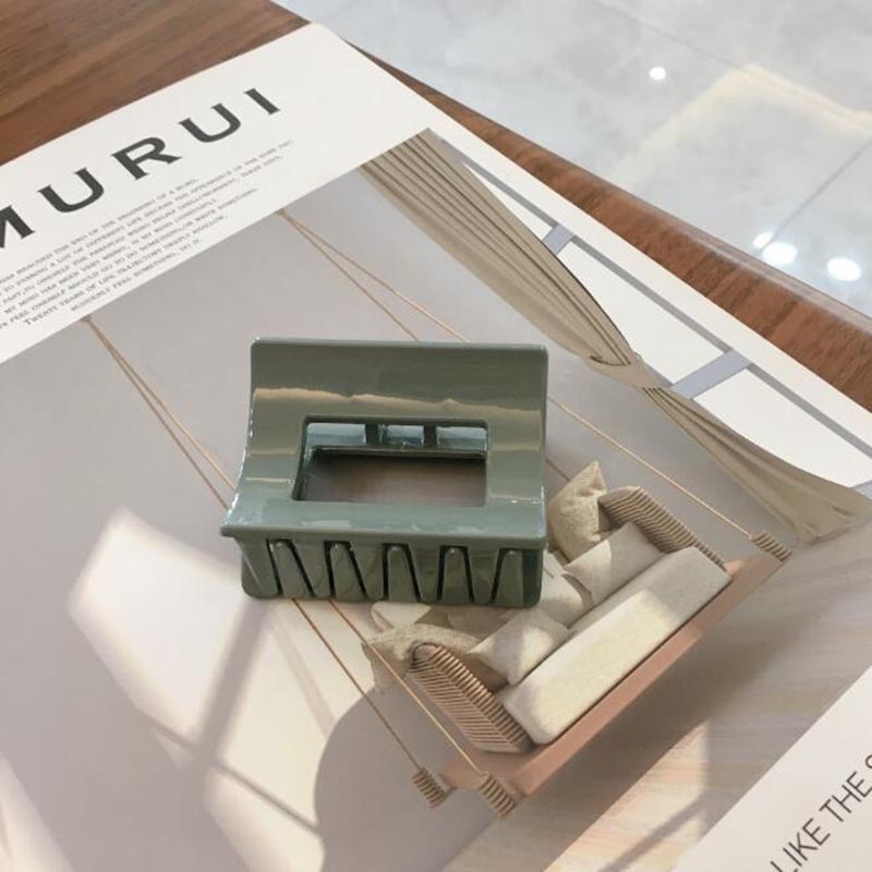 Kẹp Càng Cua Bằng Nhựa Thiết Kế Thời Trang Cho Nữ