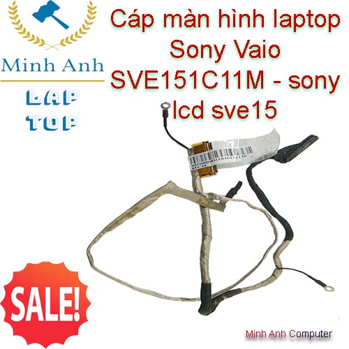 Cáp màn hình laptop Sony Vaio SVE151C11M - sony lcd sve15