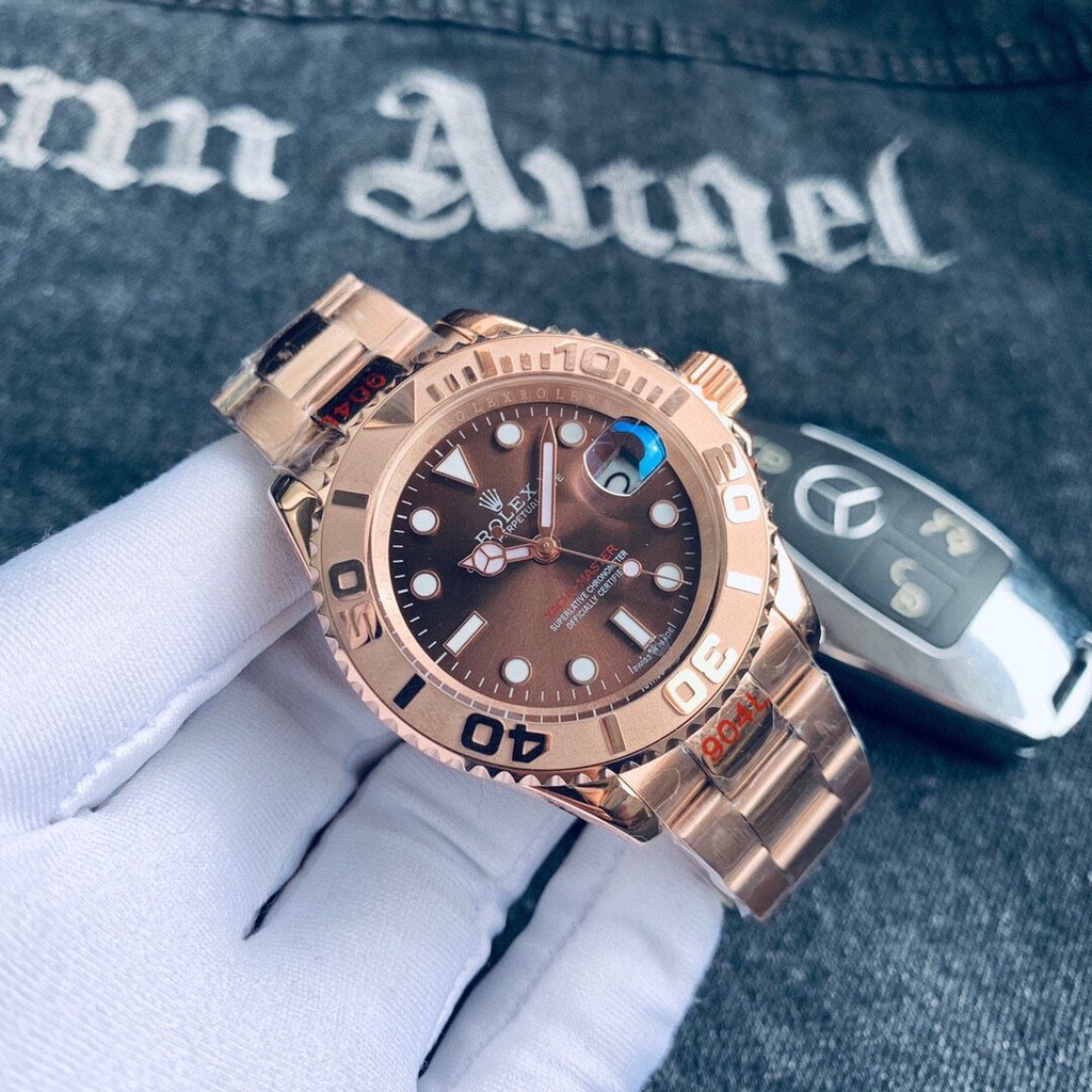 Đồng Hồ Rolex Máy Cơ Dây Thép Thời Trang Cá Tính Cho Nam