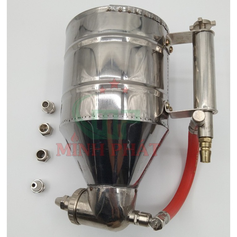 ☘️ Phễu phun gai sần, phun giả đá,súng phun sơn phủ tạo cát