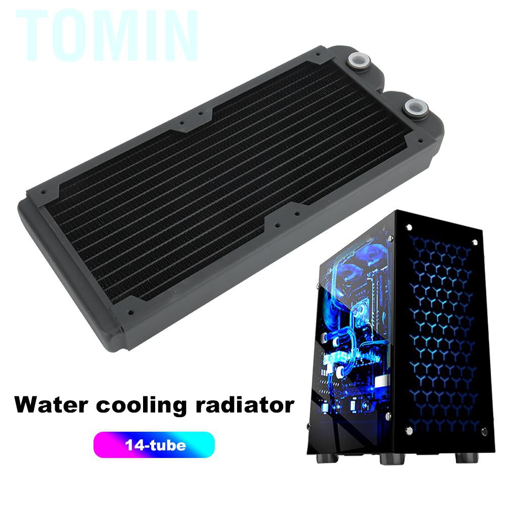 Tomin WeekW PC Heat Sink Water Cooling Heat-Dissipating Copper Radiator for Beauty and Industrial Equipment