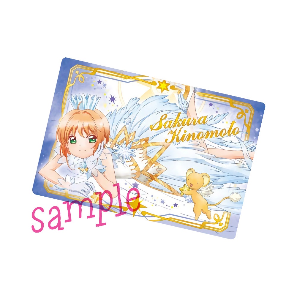 M1 Ảnh card bo góc in hình THỦ LĨNH THẺ BÀI Cardcaptor Sakura thẻ bo viền 5*8cm anime chibi xinh xắn sưu tầm