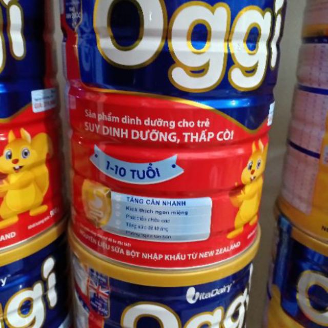 Sữa bột oggi suy dinh dưỡng oggi 900g