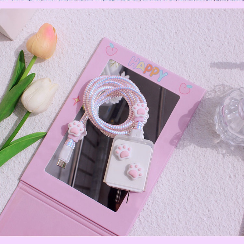 Vỏ Bọc Bảo Vệ Đầu Sạc Xiaomi 120W Kiểu Hoạt Hình Đáng Yêu Kiểu Hàn Quốc