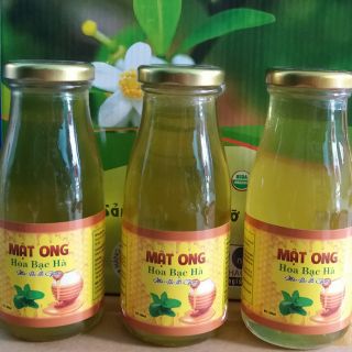 100ml mật ong hoa bạc hà