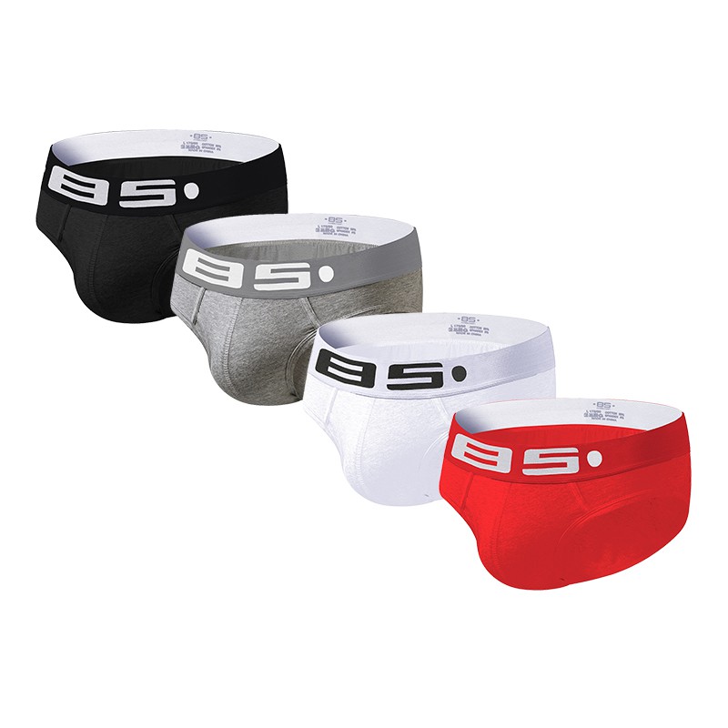 ORLVS Quần lót boxer thoáng khí trẻ trung thời trang cho nam BS102