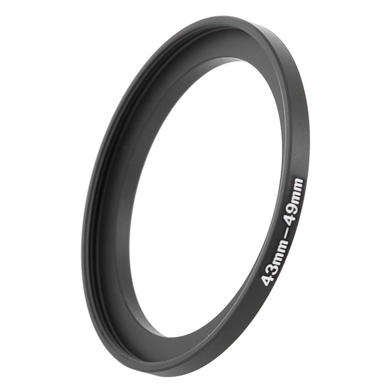 43mm to 49mm Metal Step Up Filter Ring Adapter for Camera