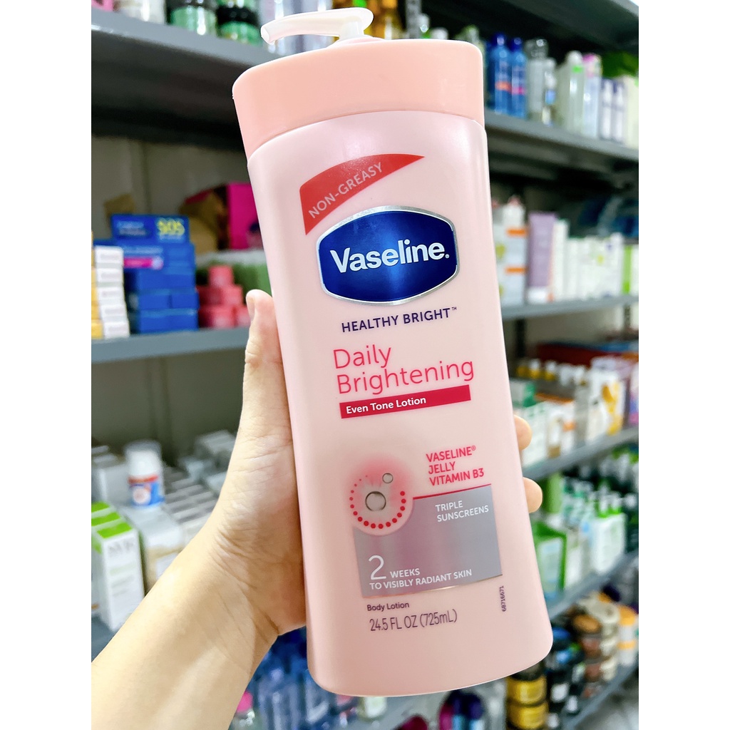 Sữa dưỡng thể trắng da Vaseline UV Lightening 725ml