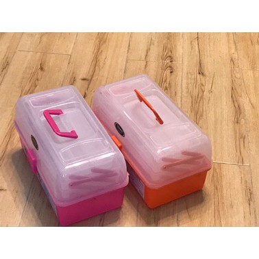 Cốp nhựa đựng đồ nail 3 ngăn , 3 tầng