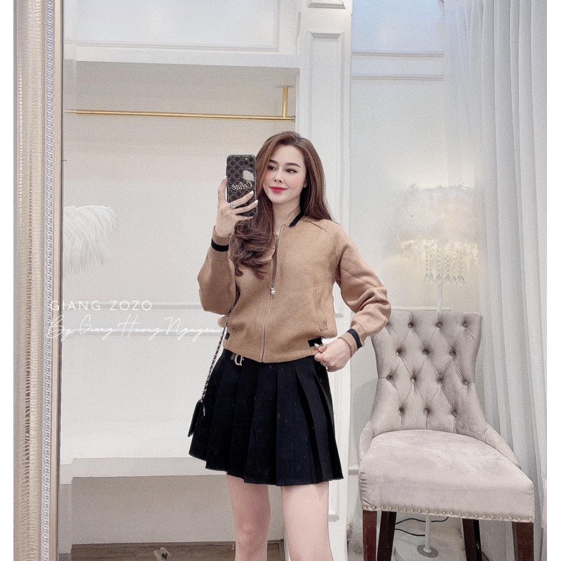 BÁN SỈ ÁO DẠ BOMBER 3 MÀU CHO NỮ | BigBuy360 - bigbuy360.vn