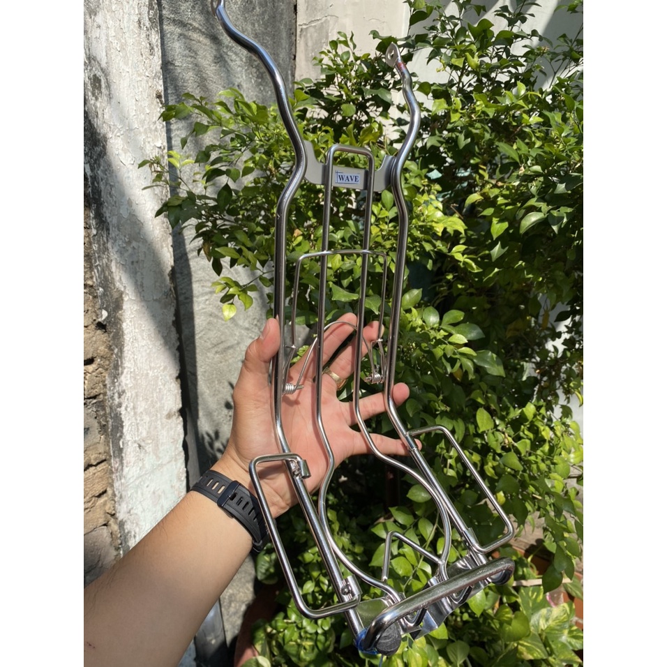 Baga Wave nhỏ, Baga xuồng Wave nhỏ Inox 10li phụ kiện Wave nhỏ