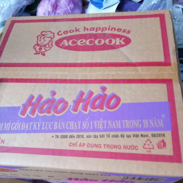 Sập giá thùng mì tôm Hảo Hảo 30 gói 75 g chua cay | BigBuy360 - bigbuy360.vn