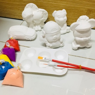 Bộ tô tượng kèm màu và cọ vẽ