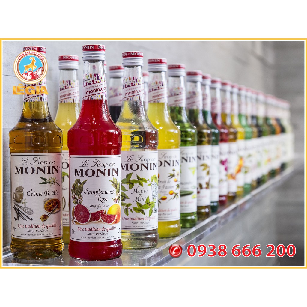 Siro MONIN Vani 700ML - MONIN VANILLA SYRUP