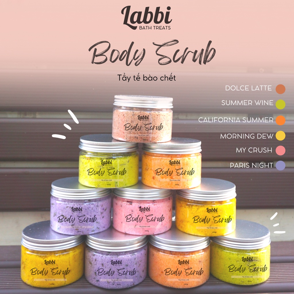 MY CRUSH [Labbi] Body Scrub / Tẩy tế bào chết body