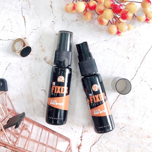 Xịt giữ trang điểm W7 The Fixer Makeup Face Spray