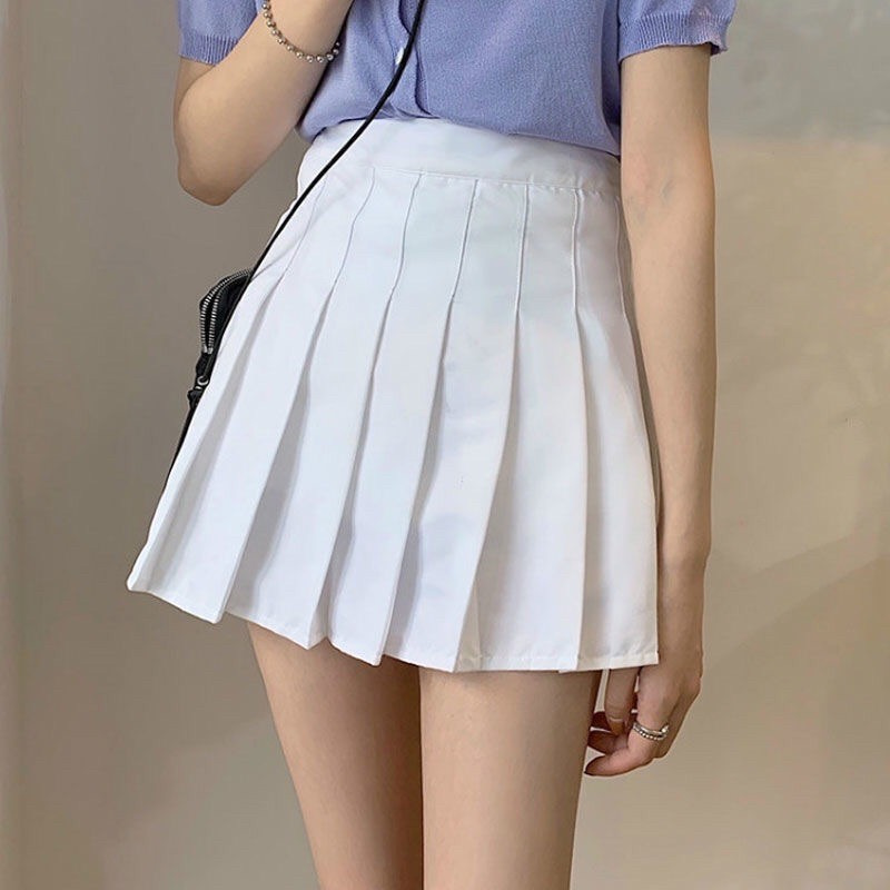 Chân Váy Ngắn Chữ A Xếp Ly Size S-Xl | BigBuy360 - bigbuy360.vn