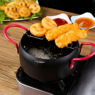 Nồi Chiên Lọc Dầu Xuất Nhật Kèm 1 Vỉ Gác Ráo Dầu
