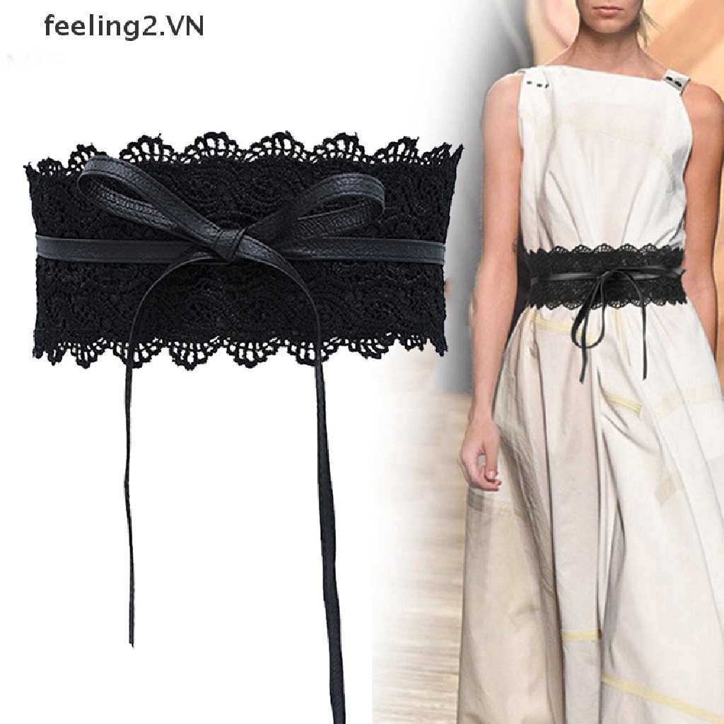 Dây Cột Nơ Bản Rộng Phong Cách Boho Cho Nữ