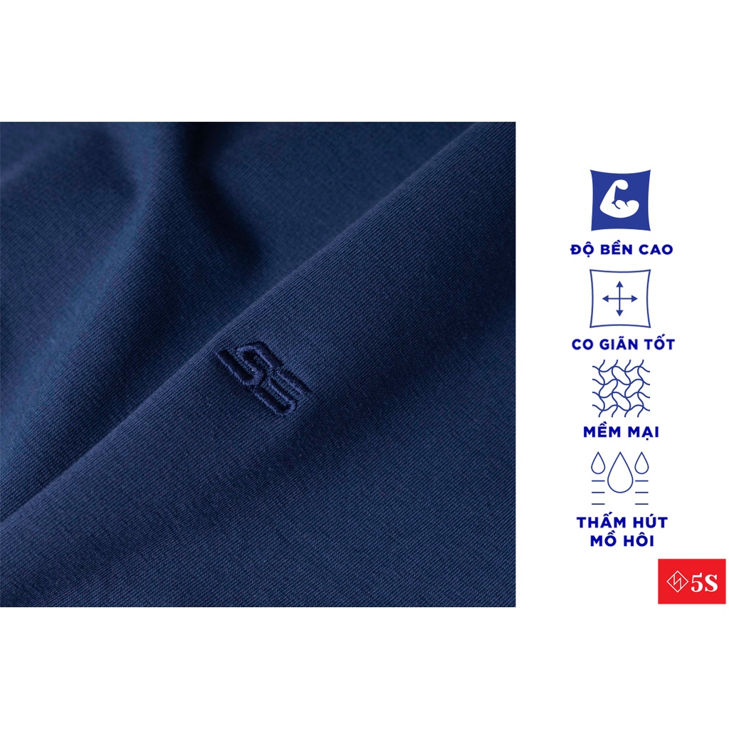 Áo Nỉ Nam Dài Tay Cổ Tròn 5S (8 Màu), Chất Cotton USA Cao Cấp, Bền Màu, Không Bai Xù, Mềm Mịn, Thoải Mái (ANI013) | BigBuy360 - bigbuy360.vn