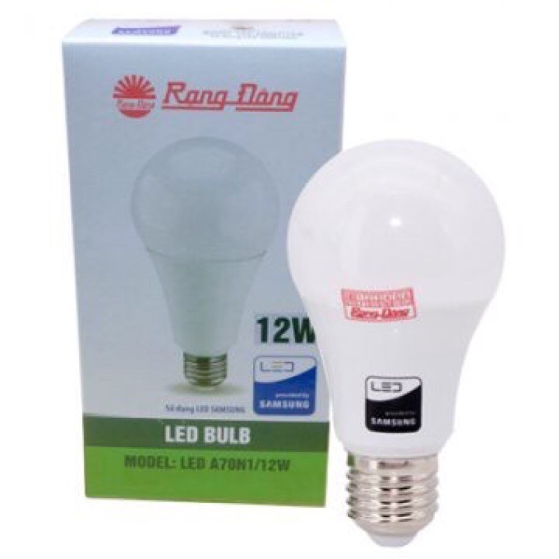 Bóng đèn led Rạng Đông 3w, 5w, 7w, 9w, 12w, 15w - Bảo hành chính hãng 12 tháng