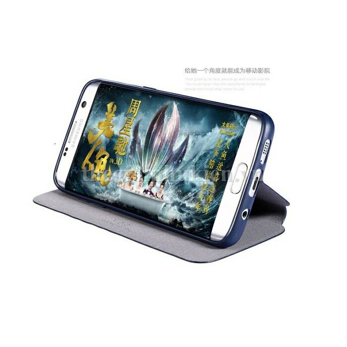 Bao da Galaxy S6 Edge / S6 Edge Plus chính hãng FIBCOLOR PIPILU X-Level HongKong