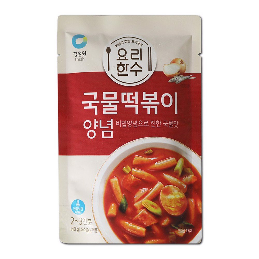 Sốt nấu bánh gạo Tteokbokki hoàn chỉnh - gói 140 gram - Daesang - Hàn Quốc