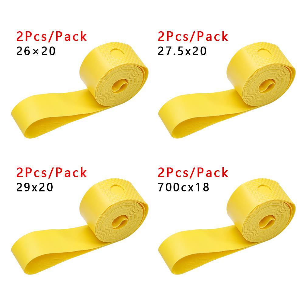 Bộ 2 Dây Đai An Toàn Chống Đâm Thủng Cho Xe Đạp Leo Núi SHOUKEY 26x20 29x20 Ốp