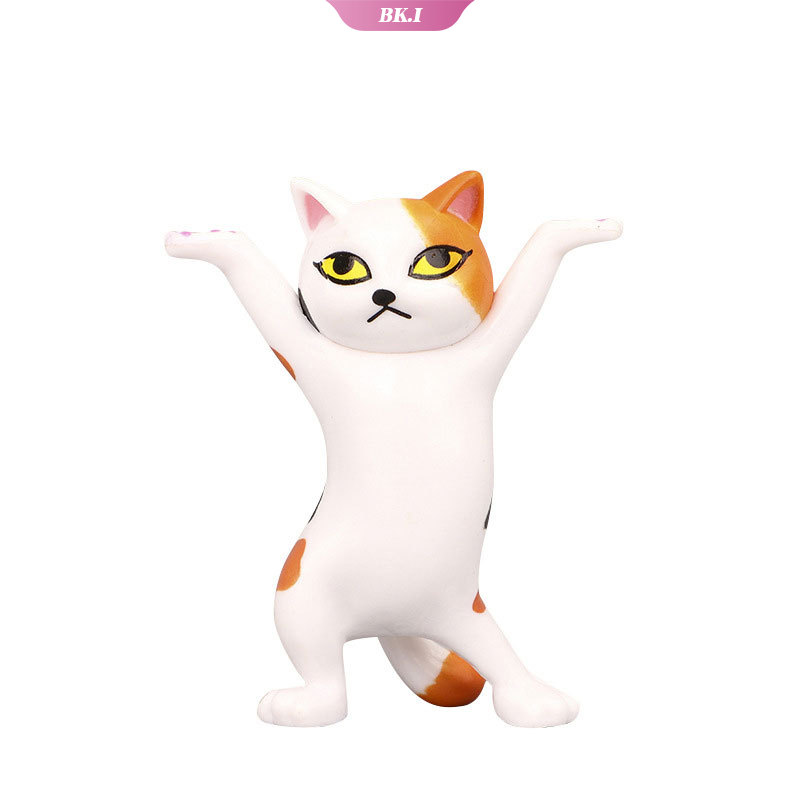 Giá Đỡ Tai Nghe Bluetooth Hình Mèo Nhảy Múa Đáng Yêu (Ku2)