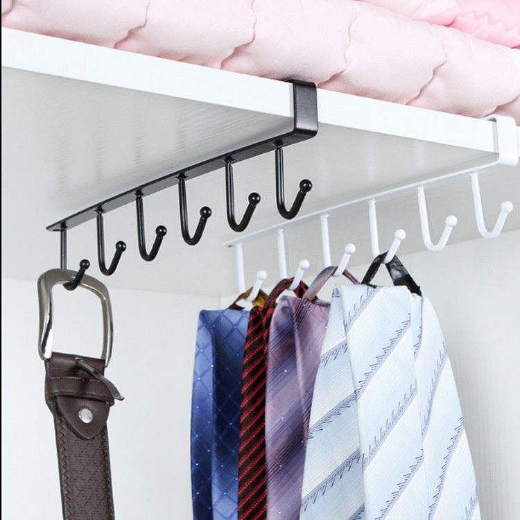Giá Đỡ Cốc 6 Móc Treo Nhà Bếp/Phòng Ngủ