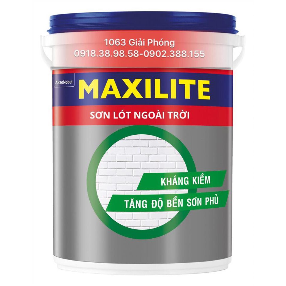 48C - Sơn Lót Ngoại thất chống kiềm Maxilite - 18 lít