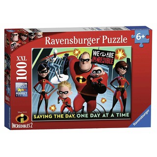 Bộ xếp hình puzzle Ravensburger D-Pixar: Incredibles 2 100 mảnh 10716 2