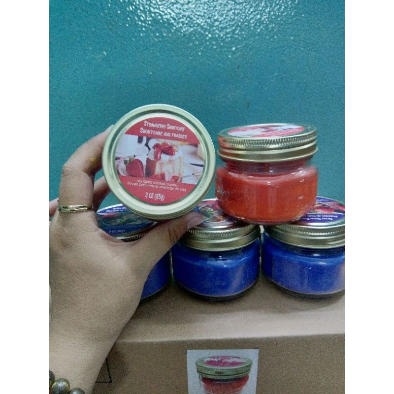 Nến thơm sáp đậu nành Scented Candles 85g nến⚡hàng xuất Châu Âu ⚡có 2 mùi