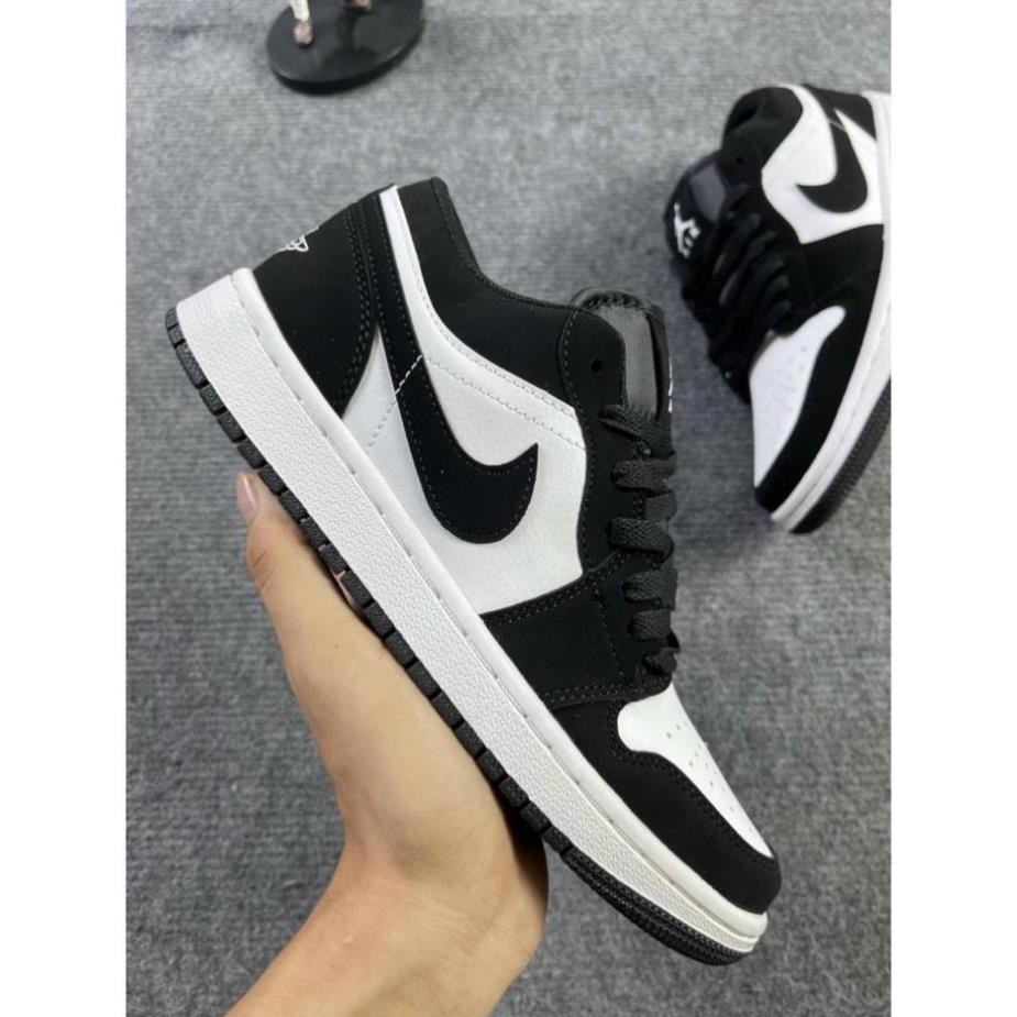 Giày jordan  đen trắng, Giày JD1 thấp cổ panda, GIày jodan cổ thấp dễ phối đồ 2021 | BigBuy360 - bigbuy360.vn