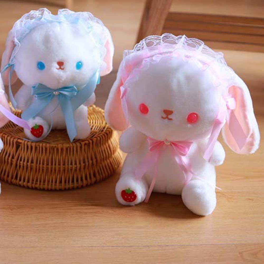 Thỏ Nhồi Bông Chất Liệu Cotton Mềm Mại Trang Trí Nhà Cửa