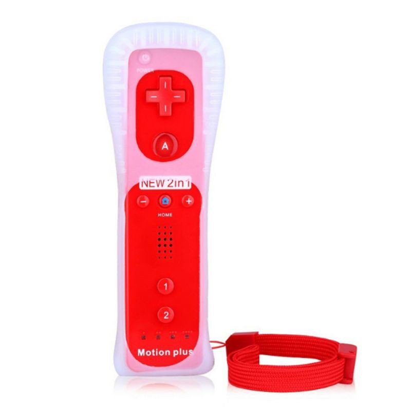 Built-in Motion Plus Wireless Gamepad for Wii Remote Controller Joystick