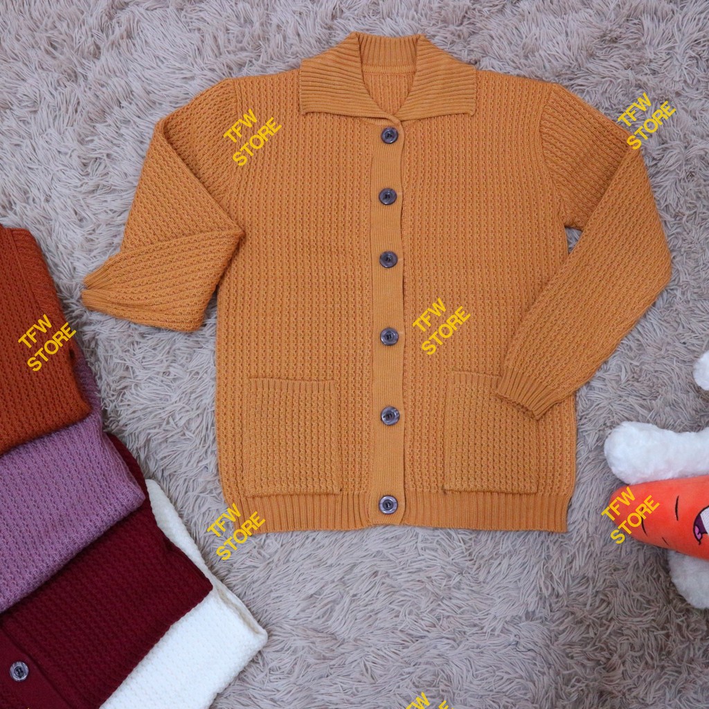 Áo len (dày bẻ) cổ bẻ trung niên cho người lớn tuổi, cho bà, cho mẹ - Made in VN | BigBuy360 - bigbuy360.vn