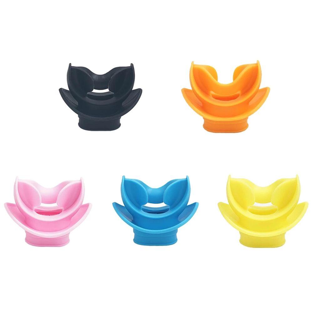 MELODG Miệng Ngậm Khi Lặn Bằng Silicone Điều Chỉnh Được