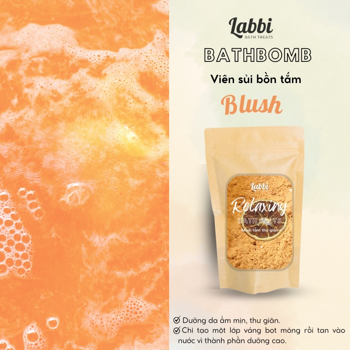 𝐁𝐋𝐔𝐒𝐇 [Labbi] Relaxing Bath Salt / Muối thư giãn dưỡng da